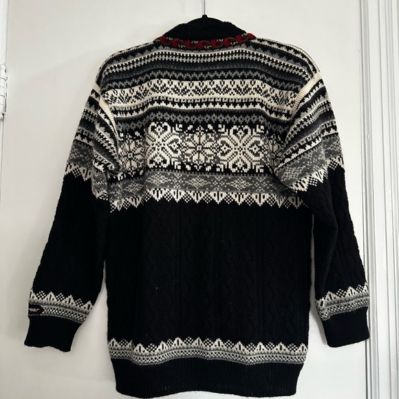 Nor Wear 100% Wool. Small Casual Women's Wool Cardigan Nordic Ice Wear Sweater - Picture 2 of 16